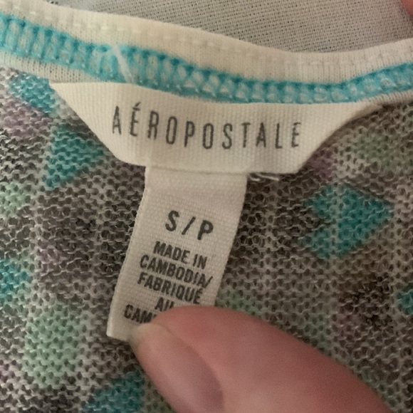 Aeropostale Geometric Racerback Tank Top - Picture 2 of 4